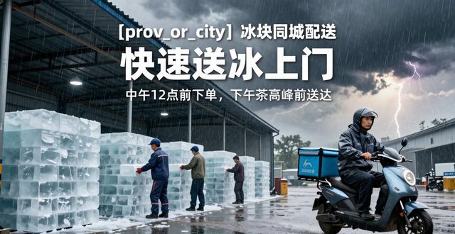 锡山冰块同城配送 快速送冰上门