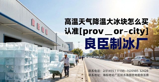 高温天气降温大冰块怎么买 认准锡山良臣制冰厂