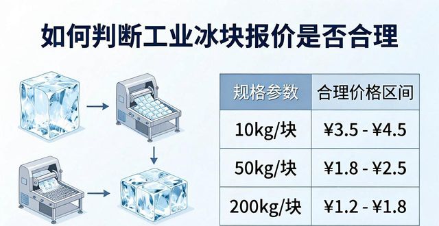 锡山工业冰块价格透明化 用户采购不踩坑