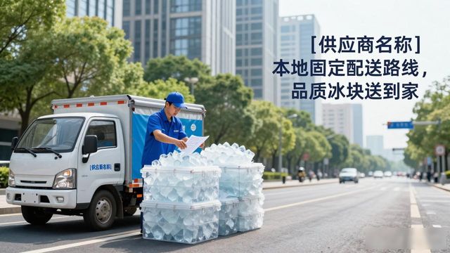 锡山食用冰块订购全攻略,品质保障送到家